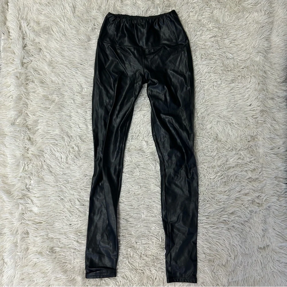 ◾️Aritzia Wilfred Free Daria Faux Leather Pant Leggings - Picture 2 of 12
